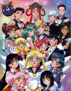 Sailor Moon R - Make-Up! Sailor senshi