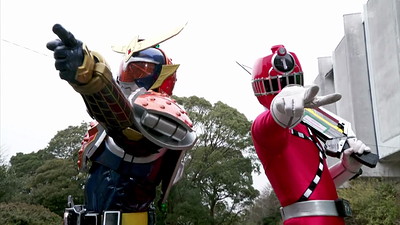 Ressha Sentai Toqger vs Kamen Rider Gaim: Spring Break Combo Special