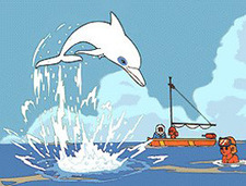 Zum il delfino bianco