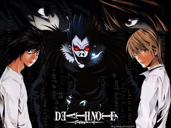 Death Note Light L Ryuk