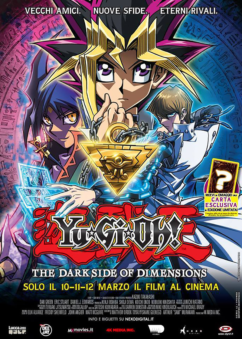 Yu-Gi-Oh! The Dark Side of Dimensions al cinme per Dynit e Nexo Digital