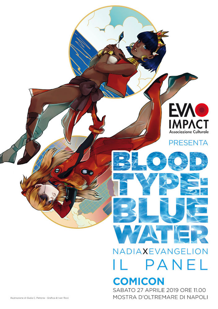 Blood Type: Blue Water – Nadia × Evangelion