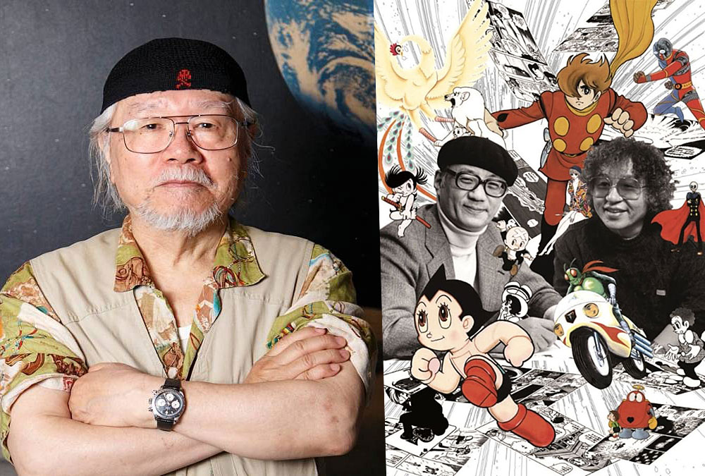 Osamu Tezuka, Shotaro Ishinomori e Leiji Matsumoto