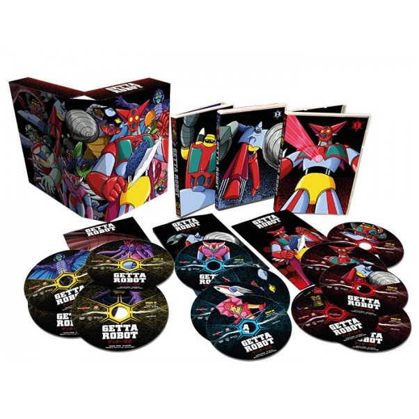 Getter Robot Yamato Video DVD Box