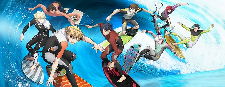 Wave!!: primo trailer per la trilogia anime sul surf