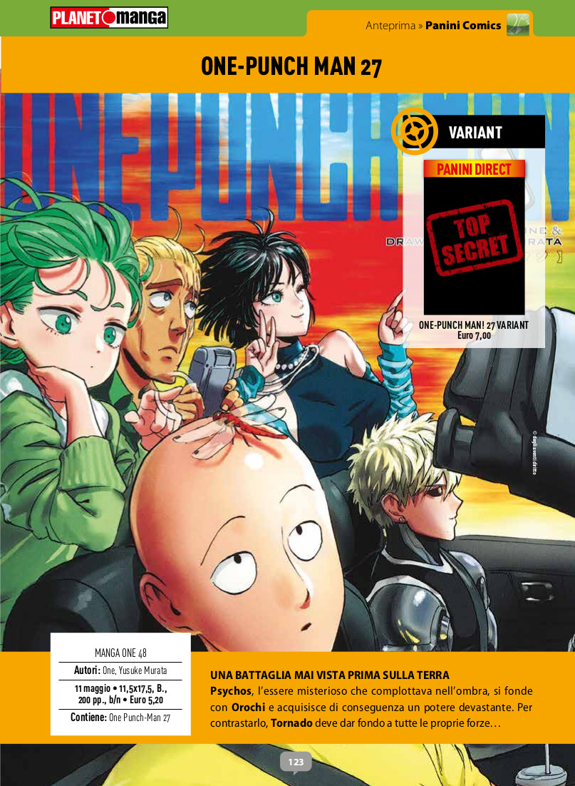 Anteprima 379: annunci, variant e gadget per Planet Manga