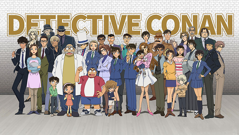 I personaggi principale di Detective Conan