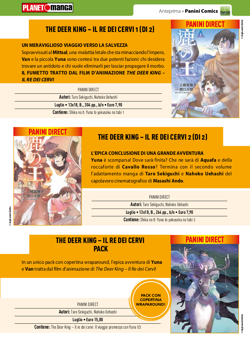 Anteprima 381: annunci, variant e gadget per Planet Manga