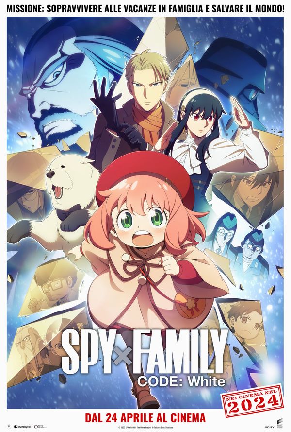SPY x FAMILY CODE White: poster italiano del film