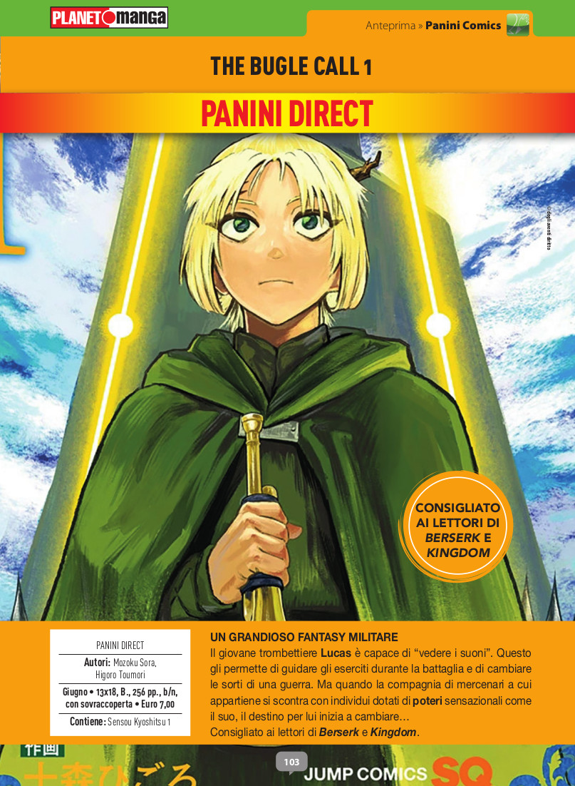 Anteprima 392: annunci e altre novità per Planet Manga