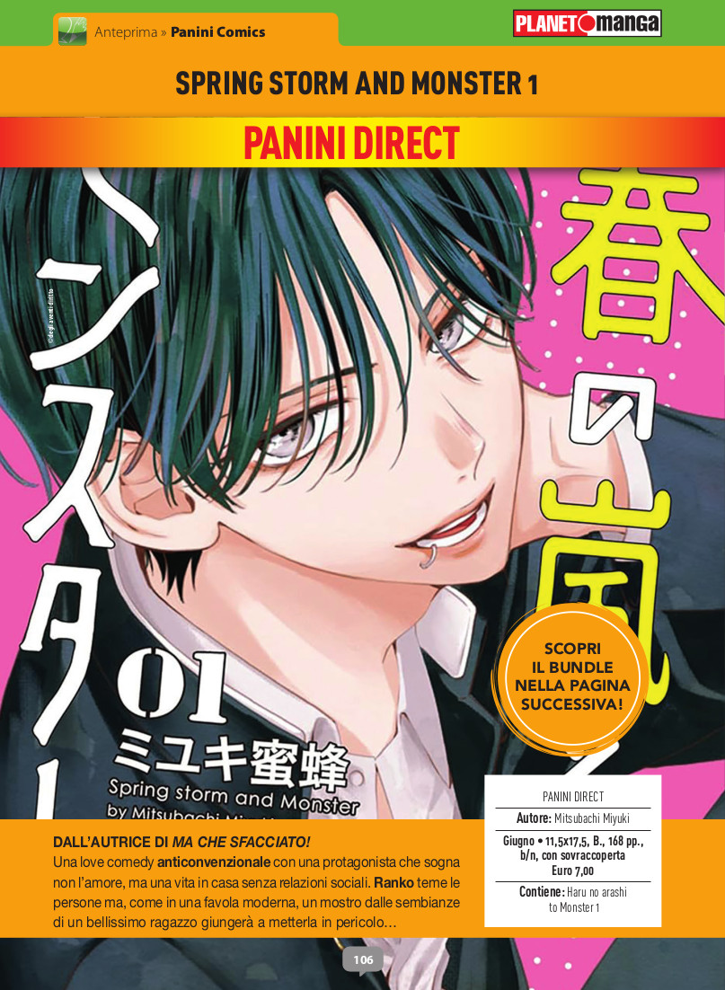 Anteprima 392: annunci e altre novità per Planet Manga