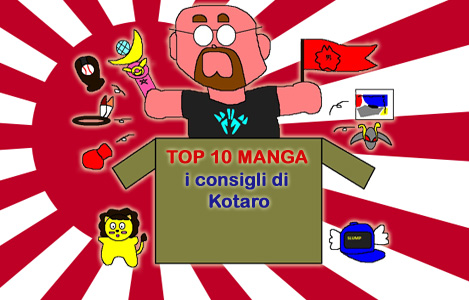 <b>AnimeClick.it Top 10 Manga</b>: I consigli di Kotaro