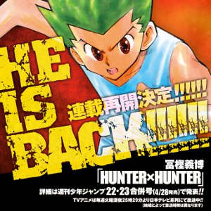 Hunter X Hunter is Back!