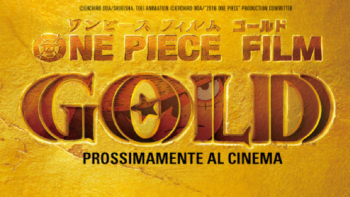 One Piece Film Gold arriverà nei cinema italiani con Koch Media