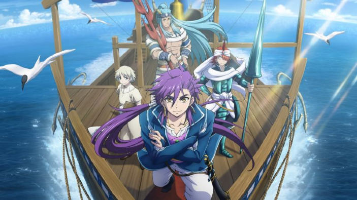Netflix doppia anche la serie anime Magi: Adventure of Sinbad con Moneta, Garbolino, Novara e Merluzzo