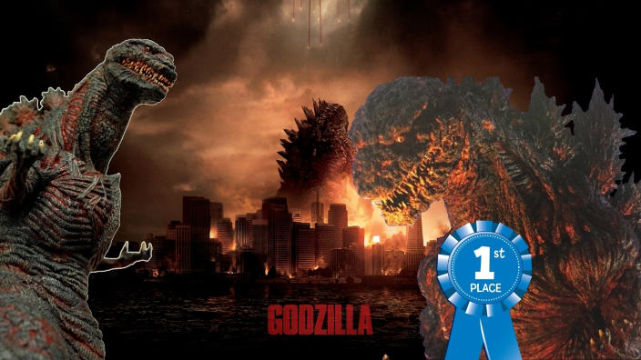 Godzilla vince e ritira lui stesso il Blu Ribbon Award