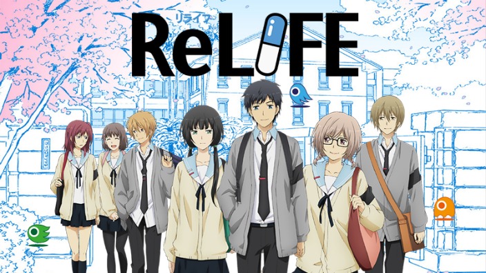 ReLIFE, l'anime ritorna con 4 OAV nel marzo 2018