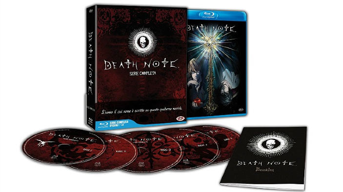 Death Note: unboxing dell'edizione Blu Ray italiana