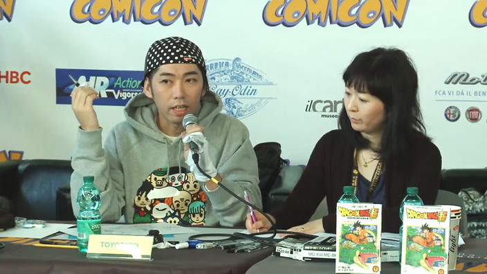Toyotaro svela quando uscirà Dragon Ball Super 3 - Reportage live sketch Napoli Comicon