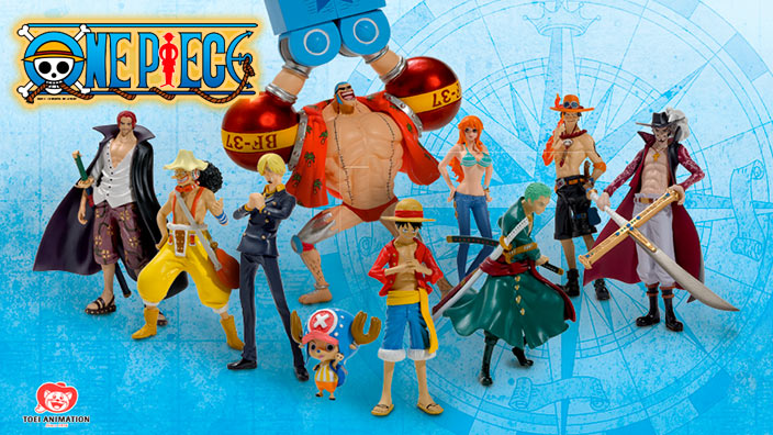 One Piece, le miniature da collezione in edicola in collaborazione con Toei Animation