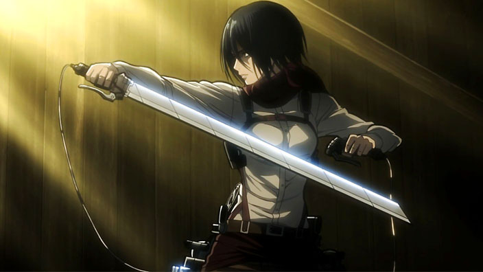 Volete affettare giganti? La spada di Mikasa ricreata dai Man at Arms!