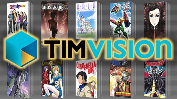 TIMvision: tutte le novità anime in streaming sul portale di TIM