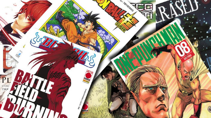 I 50 volumi manga più acquistati dagli utenti di AnimeClick.it nel 2017