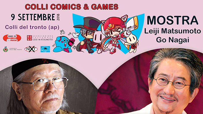 Mostra di originali di Go Nagai e Leiji Matsumoto al Colli Comics and Games