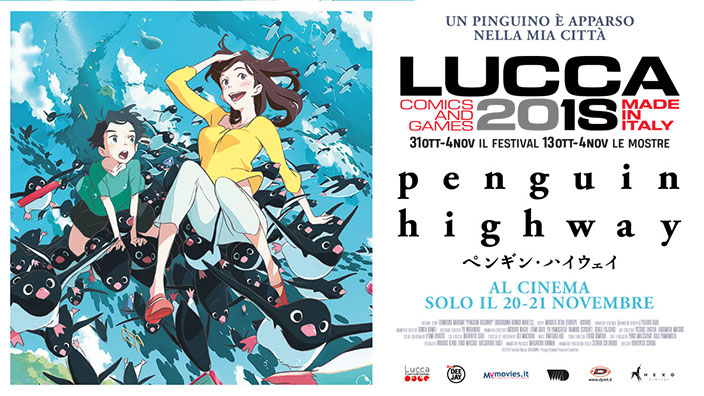 Lucca 2018: Penguin Highway in anteprima italiana e appuntamenti Dynit