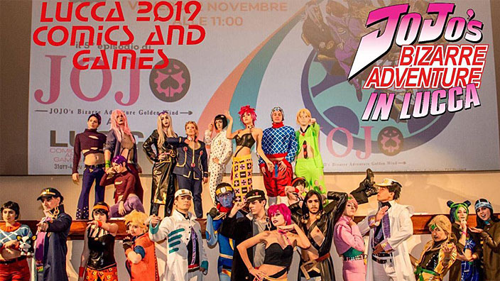 Lucca 2019: JoJo Week, gare cosplay e parate anime