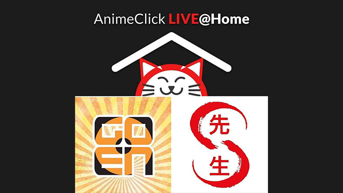 Animeclick live@home: speciale Goen e Senseibook ore 18.00