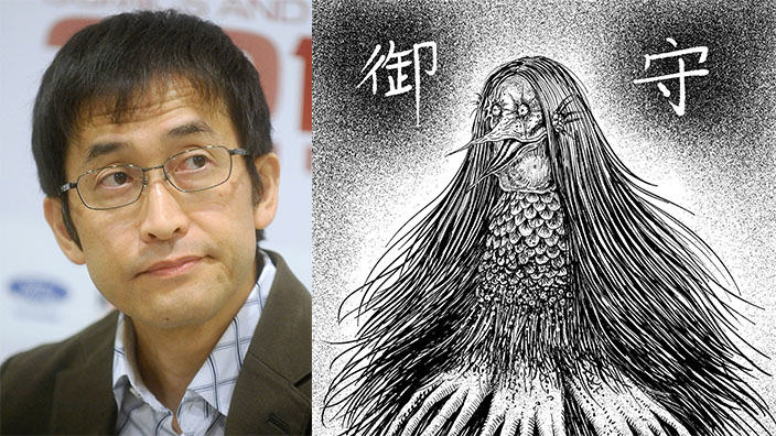 Junji Ito disegna Amabie, lo spirito protettore dalle epidemie