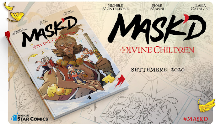 Mask'D - The Divine Children: a settembre la nuova proposta Made in Italy di Star Comics