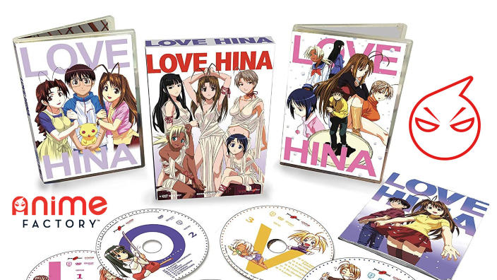 Love Hina: unboxing del nuovo cofanetto blu ray della serie animata