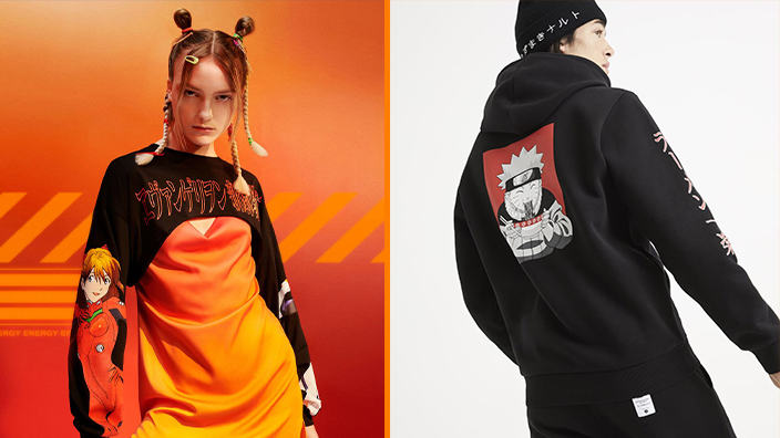 Evangelion e Naruto: nuove linee di abbigliamento per Bershka e Celio*