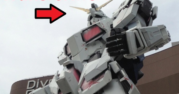 La BBC scambia il Gundam Unicorn di Odaiba per uno dei Transformers