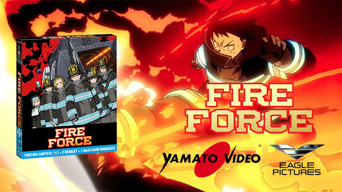 Fire Force - Unboxing del Blu-ray Yamato Video e Eagle Pictures