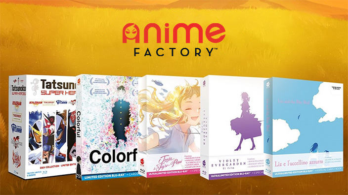 Anime Factory: Blu-ray e Dvd in sconto sul sito Fan Factory