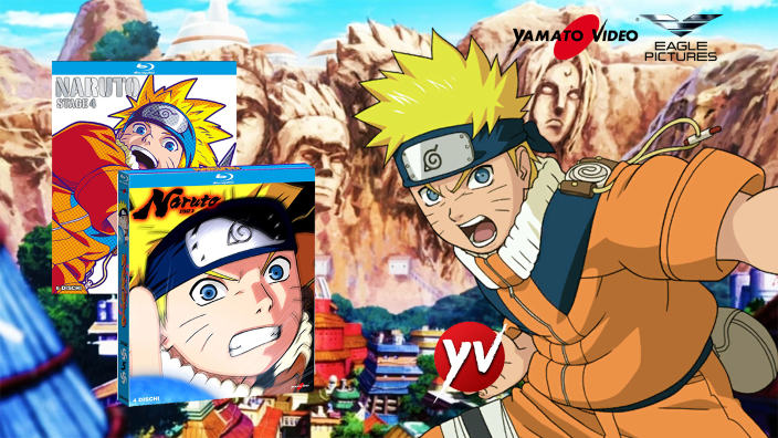 Naruto Stage 4 e 5 - Unboxing dei Blu-ray Yamato Video e Eagle Pictures
