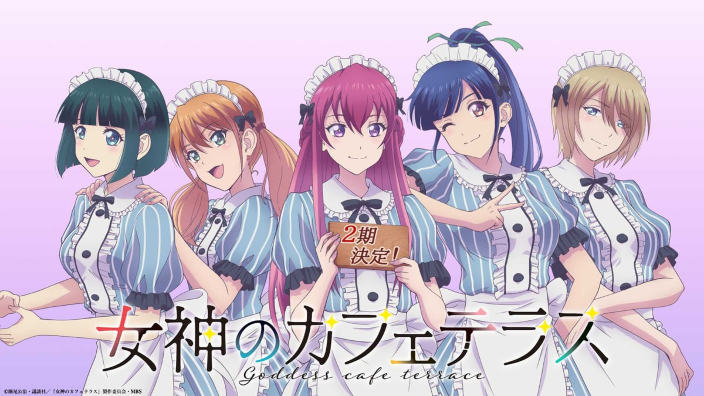 Anime Preview: seconda stagione per The Café Terrace and Its Goddesses e altre novità