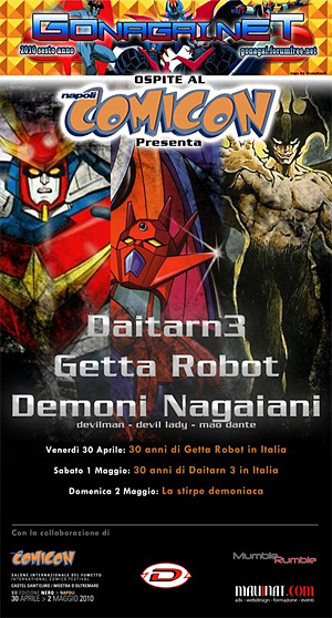 Napoli comicon go nagai