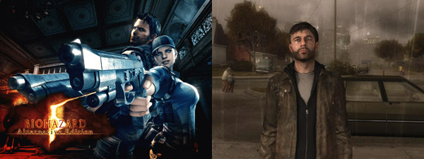 Biohazard 5 Alternative Edition & Heavy Rain Collage Biohazard 5 Alternative Edition & Heavy Rain Collage