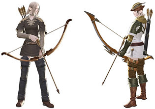Final Fantasy XIV News 4 - Class 01 - Archer Final Fantasy XIV News 4 - Class 01 - Archer