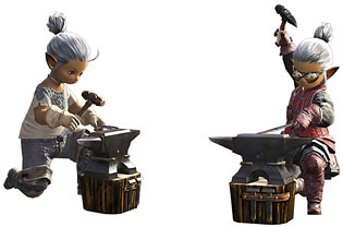 Final Fantasy XIV News 4 - Class 09 - Blacksmith Final Fantasy XIV News 4 - Class 09 - Blacksmith