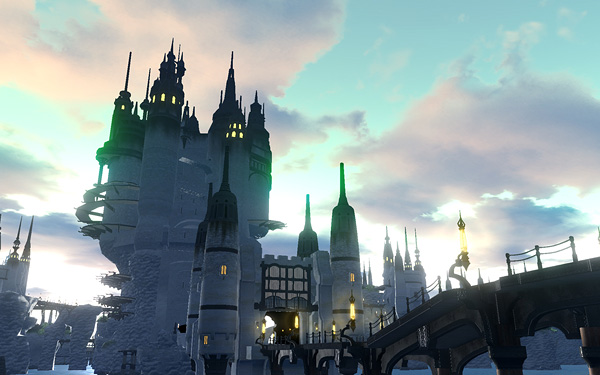 Final Fantasy XIV - City 01 - Limsa Lominsa Landmark 01 - Mizzenmast