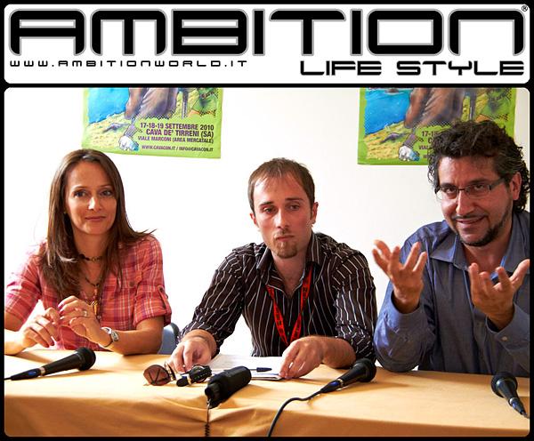 Cavacon Comics & Games 2010 - Ambition - 03 - Conferenza Emanuela Pacotto & Ivo De Palma Cavacon Comics & Games 2010 - Ambition - 03 - Conferenza Emanuela Pacotto & Ivo De Palma