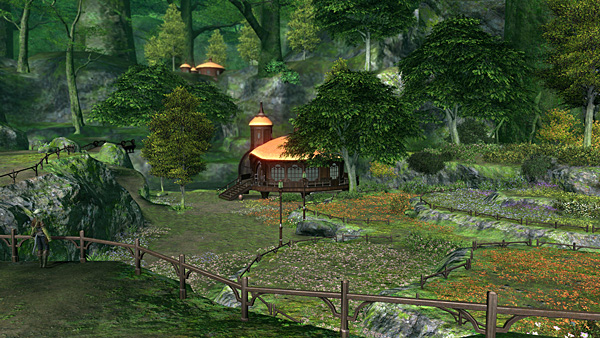 Final Fantasy XIV - City 03 - Gridania Guild 04 - Greatloam Growery 01
