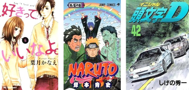 Cover Top 20 16/1/2011 - Sukitte Naruto Initial D