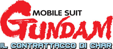 Mobile Suit Gundam: Il contrattacco di Char - Logo Mobile Suit Gundam: Il contrattacco di Char - Logo