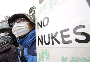 Terremoto Giappone - Proteste contro il nucleare Terremoto Giappone - Proteste contro il nucleare